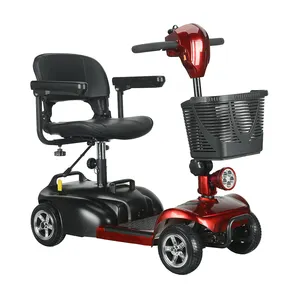 Detachable 4-wheel Electric Scooter For The Disabled Supports Customization