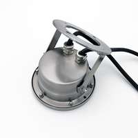 L'acier inoxydable extérieur Ip68 imperméabilisent la lumière menée sous-marine 12w 3000k blanc chaud 220v 50hz la fontaine sous-marine a mené la lumière de tache sous-marine