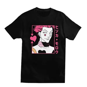 Fashion CamisaデアニメJapanese 3d Men Cosplay Wholesale Sublimated Custom Printed Bande Dessin Oversized Unisex Anime Shirts