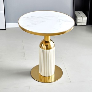 Vente en gros de fast food Coffee Shop <span class=keywords><strong>Table</strong></span> de restaurant carrée en bois de résine de marbre blanc lisse de <span class=keywords><strong>60x60</strong></span> <span class=keywords><strong>Table</strong></span> de café - Product Image 2