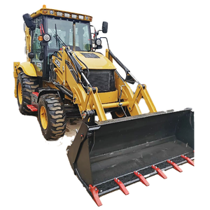 Chargeuse JCB 3CX d'occasion en bon état, machine de construction frontale, faible consommation de carburant, moteur Doosan certifié CE - Product Image 1