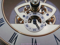 Diamètre 86mm Métal Squelette Horloge Insert Cuivre Horloge Mouvement Or Fit up Horloge