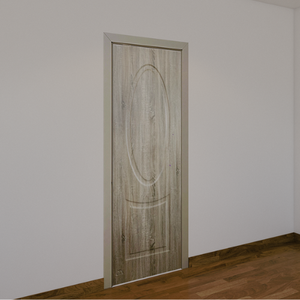 Modèle QN34 MDF Porte en bois design moderne couleur personnalisée avec le meilleur prix OEM/ODM pour appartement hôtel de l'usine du Vietnam - Product Image 4