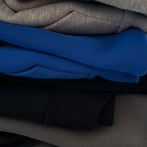 ชุดเซ็ตสตรีทแวร์โอเวอร์ไซส์ เสื้อฮู้ดดี้ทรงบ็อกซี่ กางเกงขายาว 2 ชิ้น ชุดวอร์มพิมพ์ลายสำหรับฤดูหนาว ยูนิเซ็กซ์ คุณภาพสูง ผ้าฝ้ายหนา ชุดแทรคสูทผู้ชาย - Product Image 4