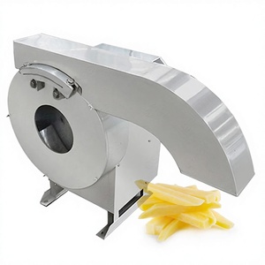Nouvelle Conception Unique Coupe-Frites Motorisé en Acier Inoxydable 304 pour Pommes de Terre et Radis, Coupe Ondulée Haute Vitesse pour Frites Croustillantes en Forme de Doigt - Product Image 1