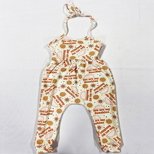 Nuevos Monos de Moda para Niños, Lindos Monos de Una Pieza, Bodys para Bebés, Monos Florales Estampados Personalizados, Monos con Tirantes para Niños - Product Image 4