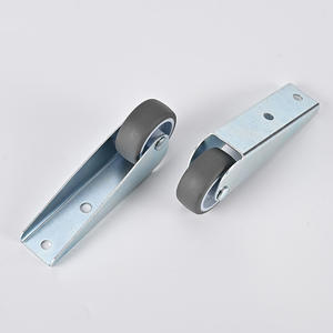 Roue de guidage silencieuse anti-chute pour porte coulissante, 1,5 pouces, équilibrage TPR - Product Image 2