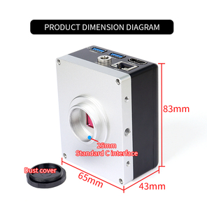 <span class=keywords><strong>Microscope</strong></span> numérique <span class=keywords><strong>CCD</strong></span> SANQTID avec caméra 4K, réglage de la mise au point rotative, zoom et support de sélection XY - Product Image 2