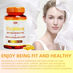 Cápsulas Blanqueadoras de Piel con Glutatión, Píldoras Súper Blanqueadoras, Colágeno Blanqueador en Cápsulas Blandas, Marca Privada - Product Image 3