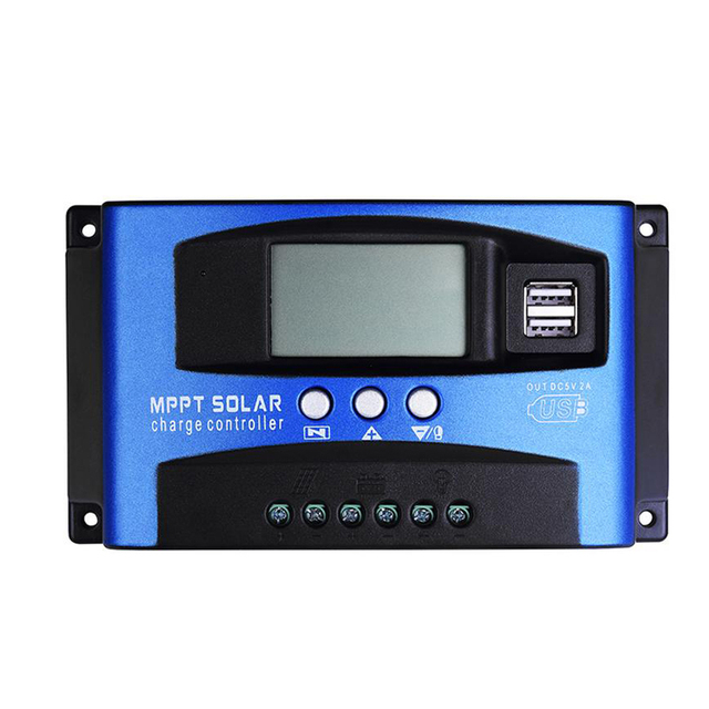 SUNNOM 60A 12v/24v/36v/48v/60v Auto Focus MPPT Solar Panel Regulator Charger Controller