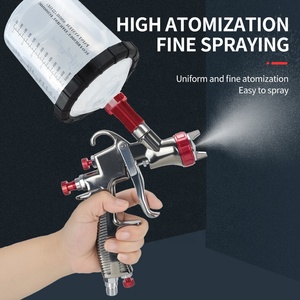 <span class=keywords><strong>Pistolet</strong></span> de pulvérisation de <span class=keywords><strong>peinture</strong></span> sans fil HVLP 1,3/1,5/1,7/2,0 mm, pour <span class=keywords><strong>peinture</strong></span> intérieure, <span class=keywords><strong>peinture</strong></span> automobile, bricolage, alliage d'aluminium, OEM - Product Image 5