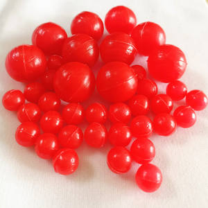 재고 있음 레드 폴리프로필렌 중공 플로팅 볼 9.5mm 10mm 좋은 가격 - Product Image 3