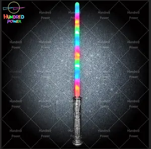 2023 New Luminous Popular Light Sabre Schwert 7 RGB-Farben Ändern der wiederauf lad baren Cosplay Trans figuration Toy Lights aber