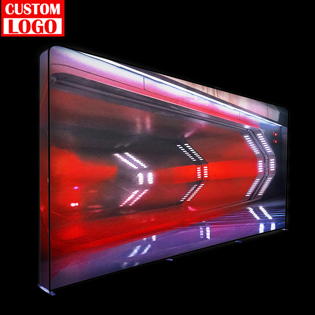 Outdoor Waterproof Exhibition Showcases Large Size Custom Trade Show Light Box Fabric