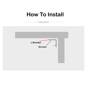 Đồ nội thất góc mã khung tủ sách góc bên phải kết nối cho kệ gỗ cố định hỗ trợ phụ kiện phần cứng - Product Image 6