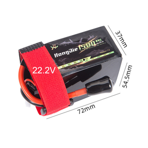 Factory 95C 6S 22.2V 1500mAh baterai Lipo sel 853562 off Road Rc mobil mainan helikopter terbang baterai Anak - Product Image 1
