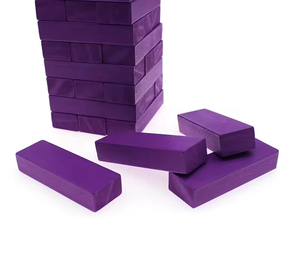 Tùy chỉnh trong một loạt các màu sắc tháp sụt giảm với con xúc xắc, màu Stack <span class=keywords><strong>Jumbo</strong></span> khối xây dựng bên trò chơi - Product Image 6