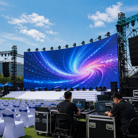 Écran LED géant d'extérieur P3.91 pour scène, mur vidéo LED P2.6 P2.9 P3.91 P4.81, écran d'affichage LED à raccordement sans soudure pour la location