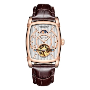 GUANQIN GJ16108 Luminous Hands Hollowed Watch 30M Life Waterproof Sapphire Glass <strong>Automatic</strong> Mechanical <strong>Chronograph</strong> for Men - Product Image 1