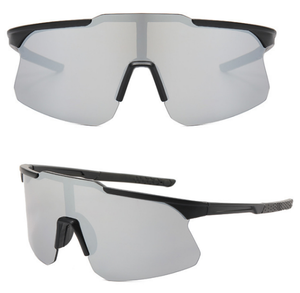 Lunettes de soleil polarisées de sport à grande monture pour le cyclisme en extérieur, avec logo personnalisé, style tendance - Product Image 3