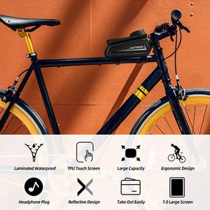VICTGOAL – boîte de vélo, sac de vélo basique avec combinaison, échantillon gratuit, rangement de sport, système supérieur, sac de cadre de vélo à crochet - Product Image 2