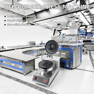 Presse à hamburgers, machine à sandwichs numérique, plaque antiadhésive - Product Image 2