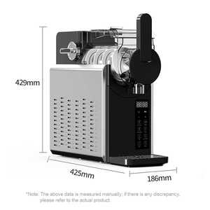 Macchina Commerciale per Granita <span class=keywords><strong>e</strong></span> Gelato 2.5L (85oz) 110W/220W a Basso Consumo Energetico <span class=keywords><strong>e</strong></span> Silenziosa, Vasca Singola per Bar, Margarita/Smoothie - Product Image 5