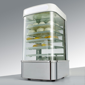 Thực Phẩm Ấm Showcase Thương Mại Nhà Hàng Khách Sạn Điện 6 Chảo Hiển Thị Thực Phẩm Ấm Tủ Điện Bain Marie Showcase - Product Image 5