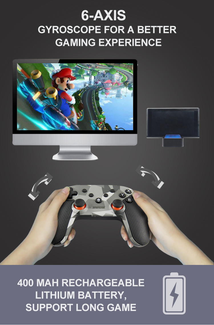 HONSON wireless bt Switch gaming joystick For Nintend Switch gamepad