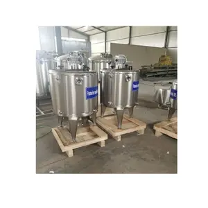 Mesin Pasteurizer Mini sistem Batch/300 liter untuk susu Guangzhou