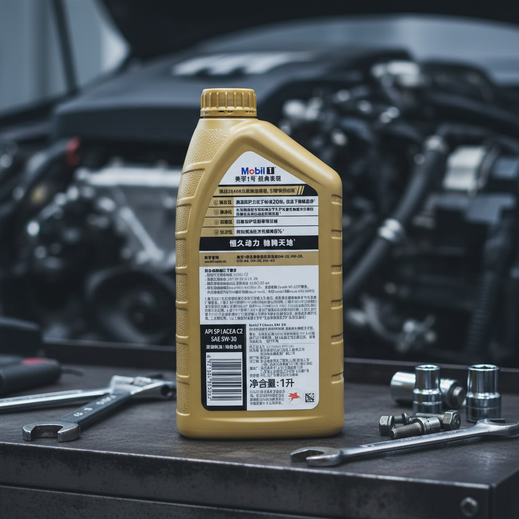 Mobil 1 Gold Label 5W-30 SN/SN PLUS/SP | 20000km Long Life | 1L 12 Bottles/Case SQ/SP Random Auto Parts Image 3