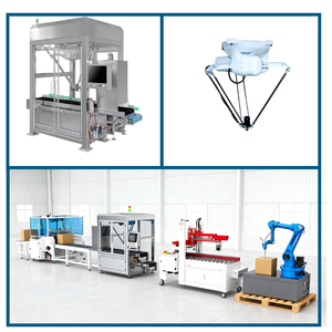 Robot Automático <span class=keywords><strong>de</strong></span> Paletización y Manipulación, Brazo Robótico Delta Paralelo para <span class=keywords><strong>Alimentos</strong></span>, Cartones, Latas, Papel, <span class=keywords><strong>Control</strong></span> PLC - Product Image 2