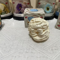 Jouet Squishy Donut Sans Rebond en TPR, Effet Beurre de Vaseline, à Remontée Lente, Cadeau Sensoriel pour Adultes et Enfants