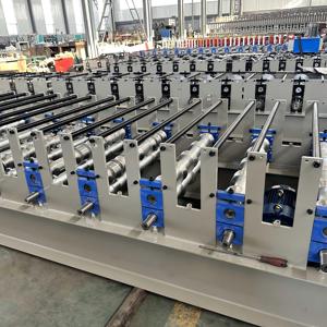 High Accuracy Colored Steel <b>Tile</b> Forming <b>Machine</b> for Permanent House Roof <b>Making</b> with Slow Down Cutting Function - Product Image 3