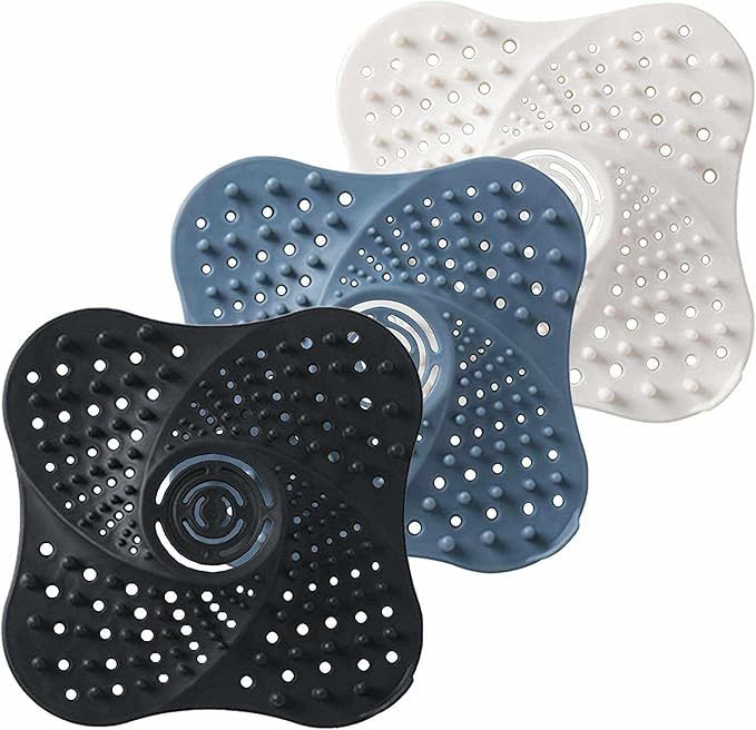 Silicone Floor Drain Filter, Built-in Suction Cup Bathtub Drain Cover,Suitable for Bathroom Bathtub Kitchen · image 5