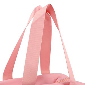 กระเป๋าเครื่องสำอางใสกันน้ำสีชมพู PVC ขนาดใหญ่แบบมีซิป สั่งทำได้ ขายดี เหมาะสำหรับการเดินทาง ชายหาด และใช้ในบ้าน - Product Image 2