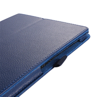 Flip standı Litchi kitap stil deri kılıf Tablet kapak Samsung Galaxy Tab için A8 2021 10.5 SM-X205 SM-X200