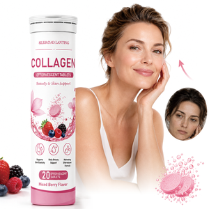 Comprimés effervescents de soins de la peau à marque privée OEM avec collagène et herbes 100 % naturelles pour éclaircir la peau 50g - Product Image 1