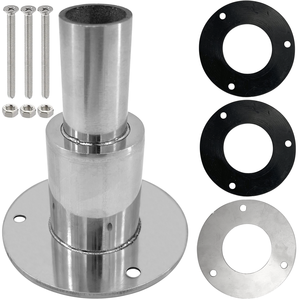 Tuyau d'échappement de fumée <span class=keywords><strong>Marine</strong></span> à évent droit en acier inoxydable avec accessoires de quincaillerie de yacht à joint - Product Image 2