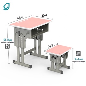 Nhiều Phong Cách Nghiên Cứu Đồ Nội Thất Bàn Và Ghế Đặt Chiều Cao Có Thể Điều Chỉnh Trường Bàn Ghế Đặt - Product Image 2