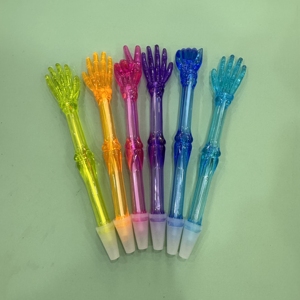 Pubblicità creativa penna a sfera 1.0mm Design con scheletro osseo trasparente bombola per bambini - Product Image 2