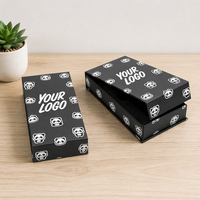 Boîte d'emballage vide en papier pour cartouches jetables, type tiroir, pour stylos, 1g/2g, avec affichage magnétique, emballage CR, vente en gros directe usine