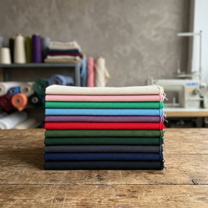 Tissu en mélange de coton et de polyester 70/30, résistant à l'abrasion, poids moyen, matière pour chemise - Product Image 3