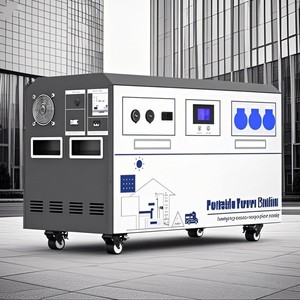 สถานีพลังงานสำรองสำหรับบ้านแบบออลอินวัน 10000W/15KWh เครื่องกำเนิดพลังงานแสงอาทิตย์แบบพกพา MPPT แบตเตอรี่สำรองพลังงานแสงอาทิตย์สำหรับรถยนต์ คลื่นไซน์บริสุทธิ์ - Product Image 1