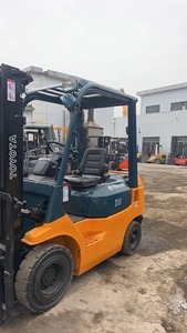 Utilizado para Toyota 1,5 T Mini carretilla elevadora hidráulica diésel para ingeniería de construcción maquinaria de movimiento de tierras carretilla elevadora interna - Product Image 4