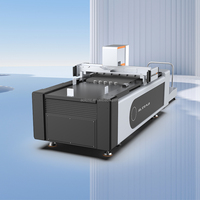 AOL CNC Oszillierendes Messer Wellpappe-Schneideplotter Digitale Flachbett-Schneidemaschine