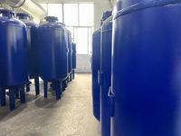 Réservoir tampon de 750 litres en acier au carbone avec diaphragme EPDM, réservoir à haute pression pour eau et air, neuf, pour usage en restauration