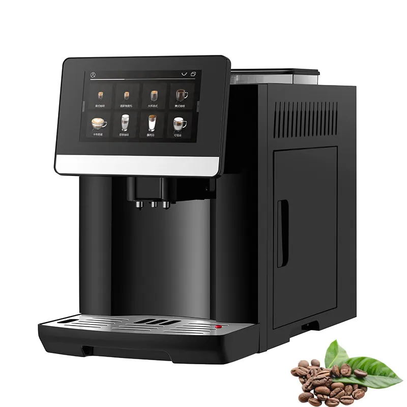 7 ''Volledige Grafische Display En 18 Koffie Recept Boeken One Touch Volautomatische Koffie Machine