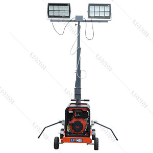 Torre de Luz Móvil para Operaciones en Campo, Iluminación Temporal Resistente para Obras - Product Image 4