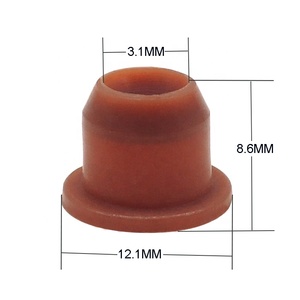 Tapa de inyector de combustible Kits de reparación de inyector de combustible de repuesto tapas de perno para Bosch 8,6*12,1*3,1mm - Product Image 1